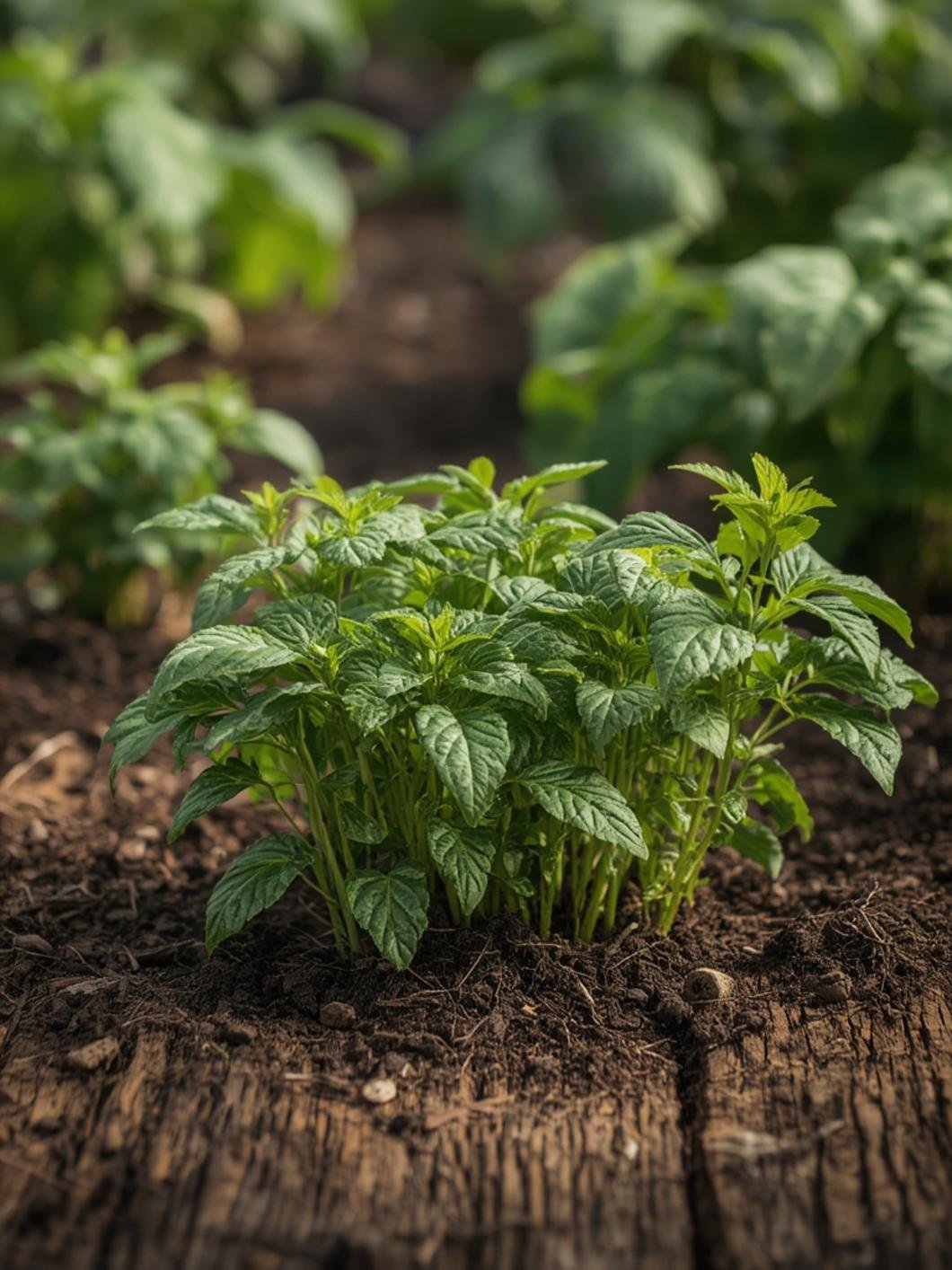 Preparación de macetas para plantas medicinales