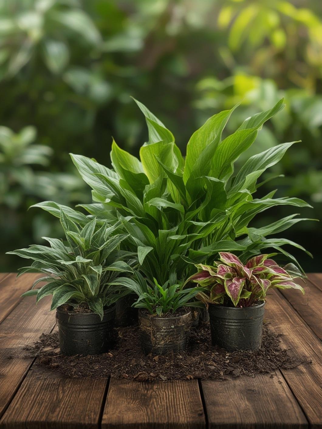 Preparación de plantas tropicales