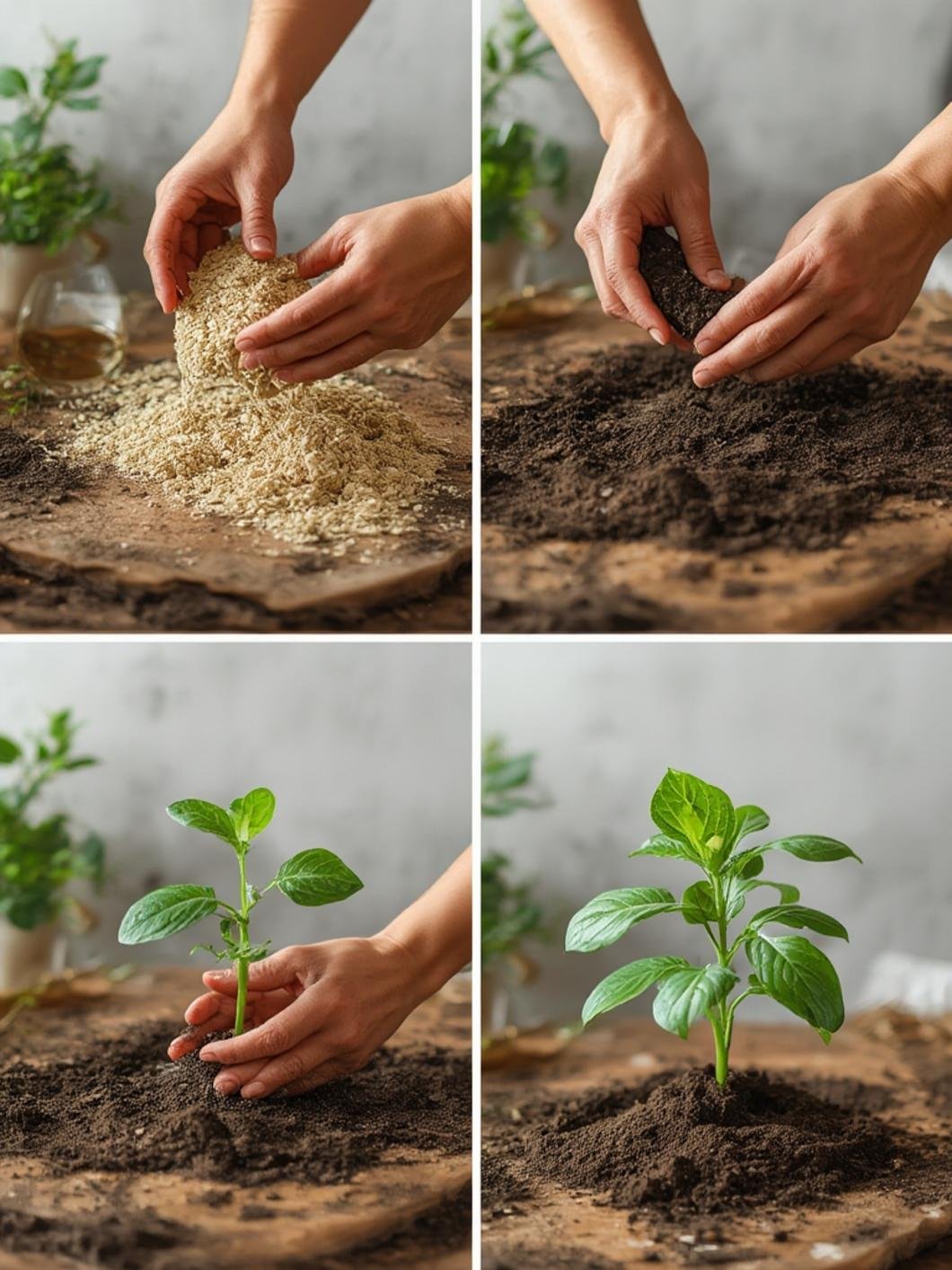 Cuidado de plantas en macetas
