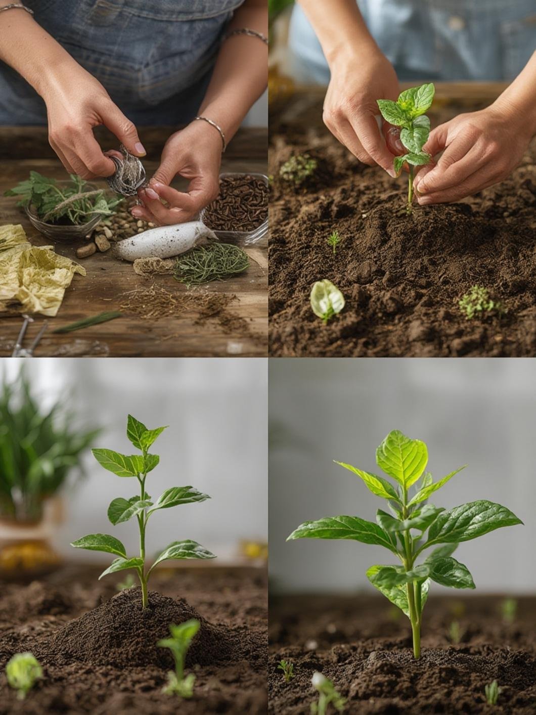 Cuidados de un huerto en macetas