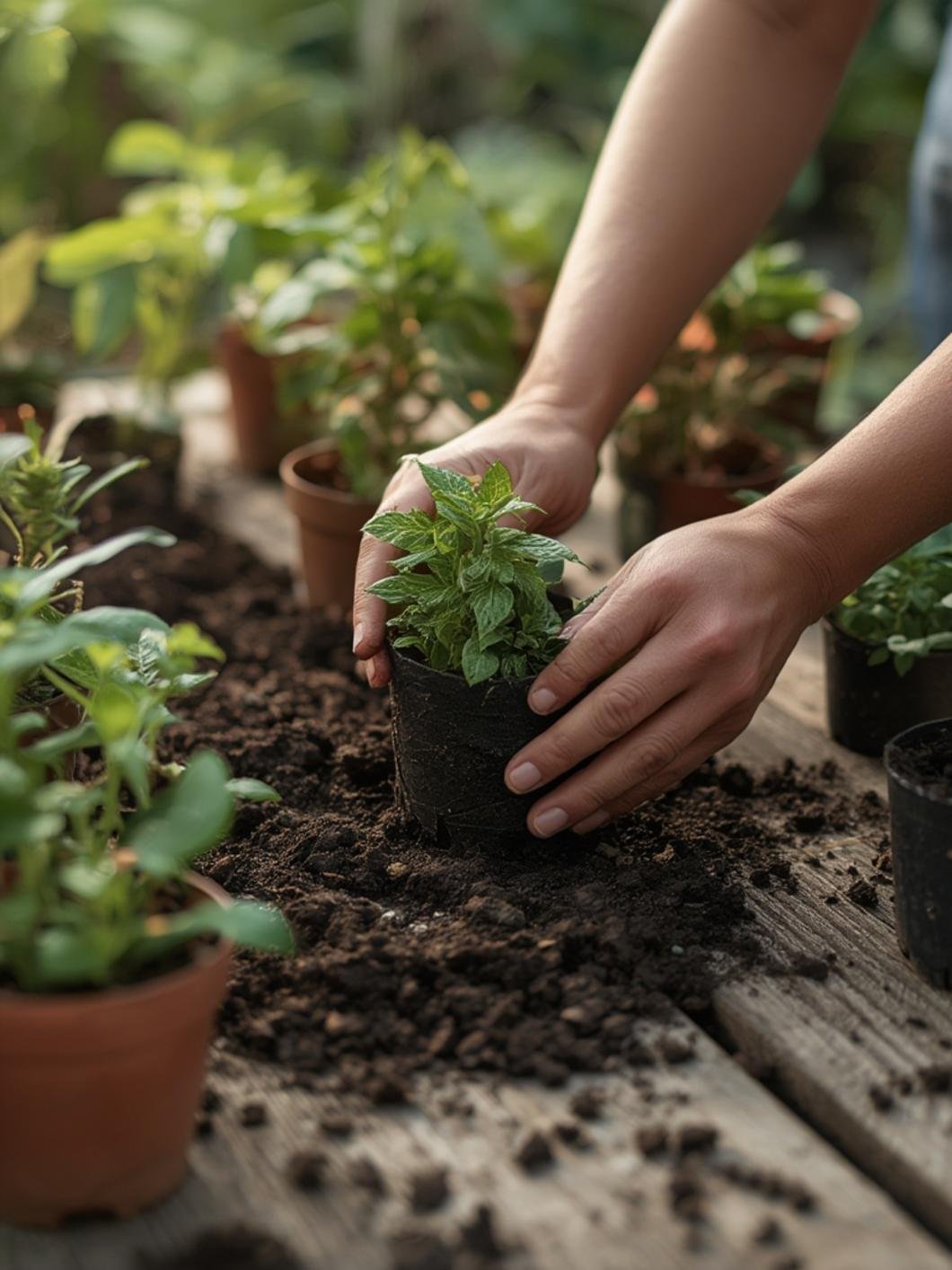 Riego excesivo en suculentas