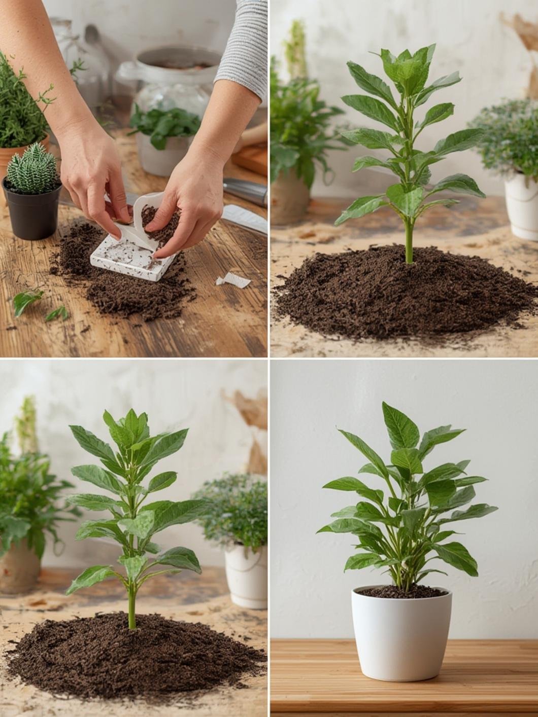 Cuidado paso a paso de plantas de interior