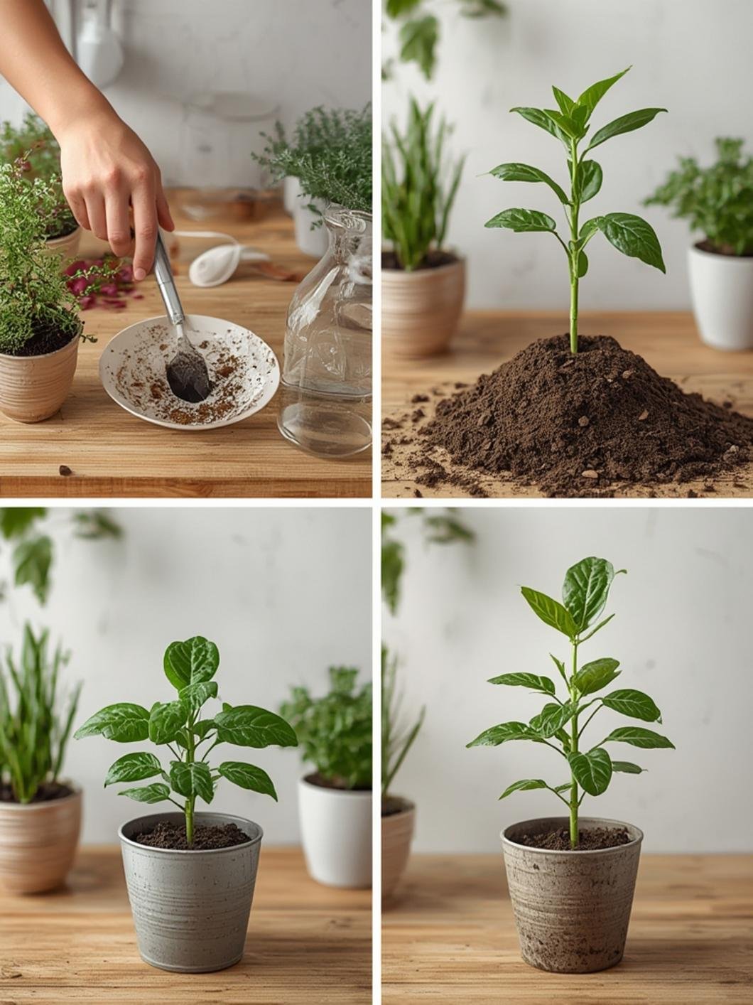 Cuidado de plantas de interior pequeñas paso a paso