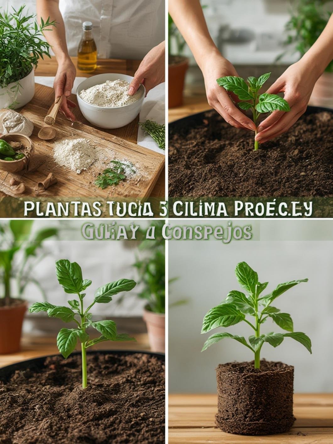 Pasos cuidado plantas tropicales