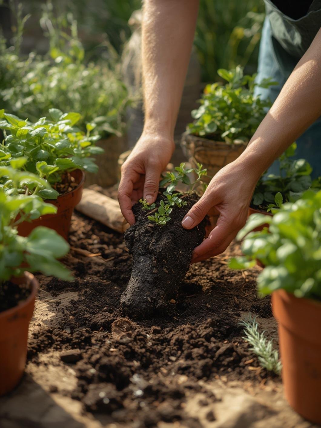 Ejemplo de jardín mediterráneo con diversidad de especies