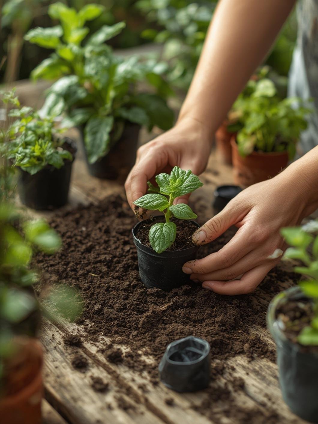 Errores en macetas pequeñas