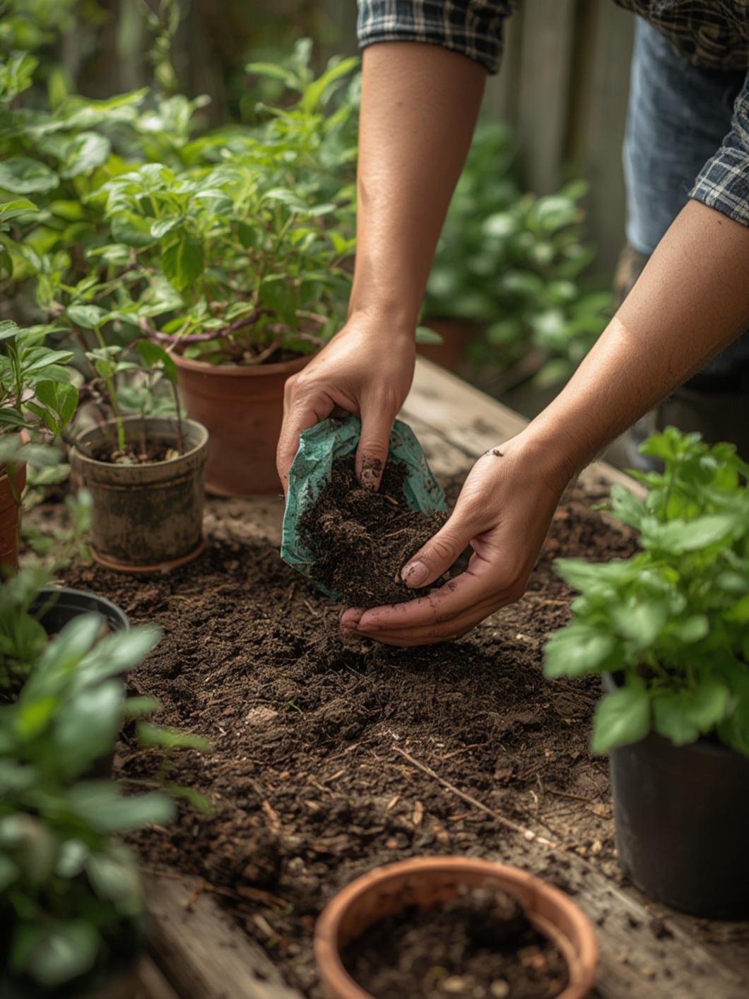 Errores con plantas en patios