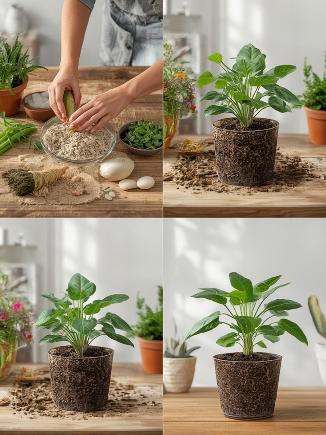 Cuidado de plantas purificadoras