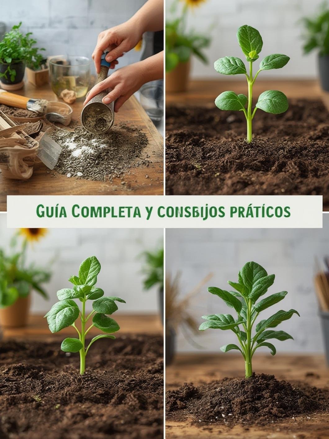 sustrato para plantas